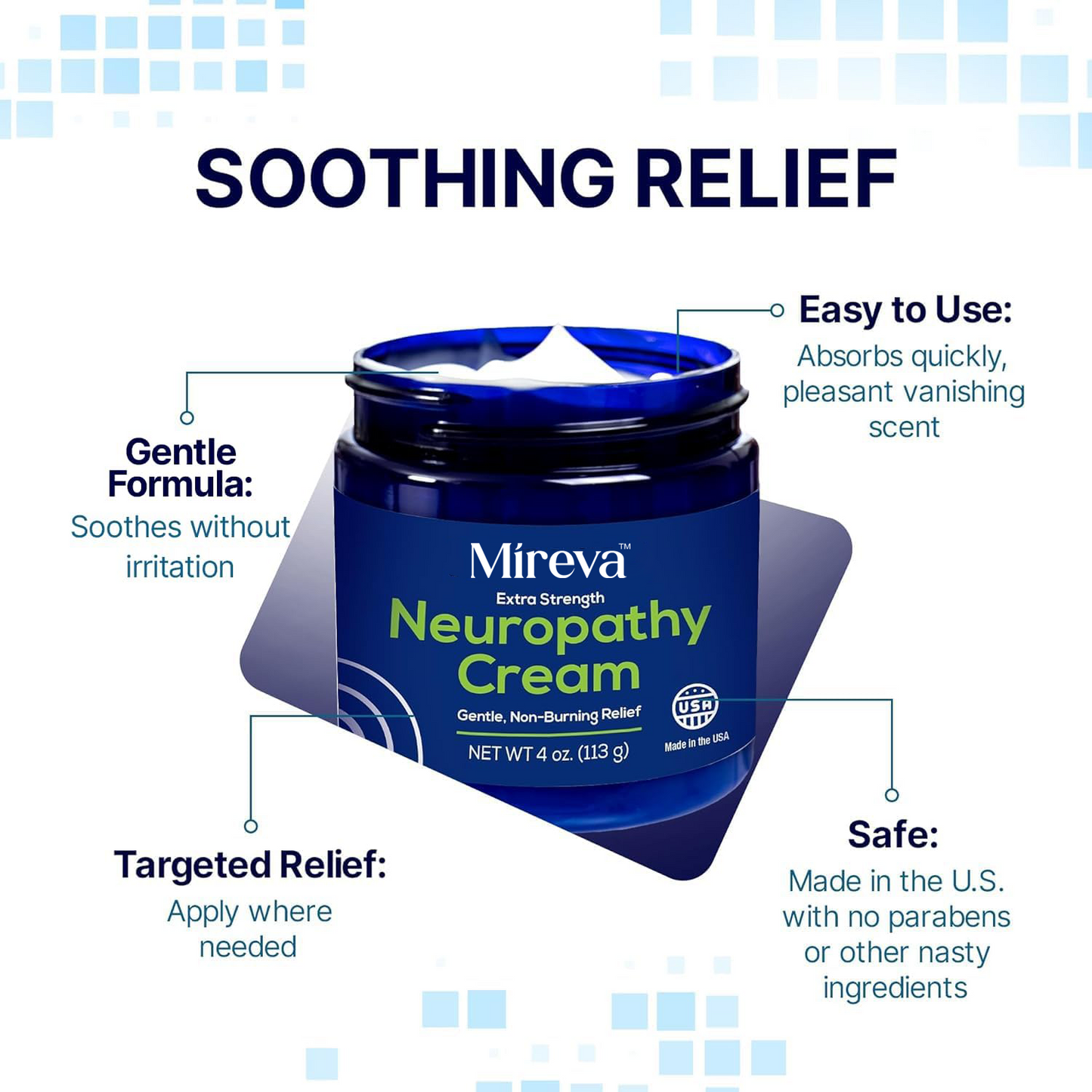 Mireva™ Extra Strength Neuropathy Cream